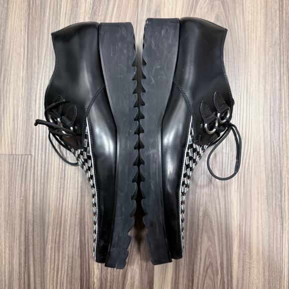 DSQUARED2 Rare Runway Lace Up Shoes Black Silver EU 41.5 main image 12